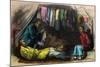 Chinese Tent Scene, at Night-null-Mounted Giclee Print