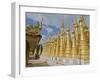 Chinese Tourists Visit Buddhist Temples in the Inle Lake Region, Shan State, Myanmar (Burma)-Julio Etchart-Framed Photographic Print