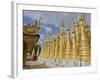 Chinese Tourists Visit Buddhist Temples in the Inle Lake Region, Shan State, Myanmar (Burma)-Julio Etchart-Framed Photographic Print