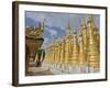 Chinese Tourists Visit Buddhist Temples in the Inle Lake Region, Shan State, Myanmar (Burma)-Julio Etchart-Framed Photographic Print