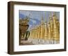 Chinese Tourists Visit Buddhist Temples in the Inle Lake Region, Shan State, Myanmar (Burma)-Julio Etchart-Framed Photographic Print