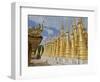 Chinese Tourists Visit Buddhist Temples in the Inle Lake Region, Shan State, Myanmar (Burma)-Julio Etchart-Framed Photographic Print