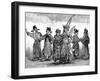 Chinese Tragedian Actors, 19th Century-C Laplante-Framed Giclee Print