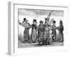 Chinese Tragedian Actors, 19th Century-C Laplante-Framed Giclee Print