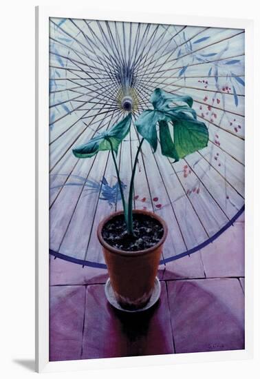 Chinese Umbrella-Simon Cook-Framed Giclee Print