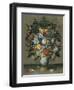 Chinese Vase with Flowers, Shells and Insects-Ambrosius Bosschaert the Elder-Framed Giclee Print