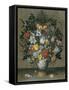 Chinese Vase with Flowers, Shells and Insects-Ambrosius Bosschaert the Elder-Framed Stretched Canvas