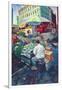 Chinese Vegetable Stall, 2000-Hector McDonnell-Framed Giclee Print