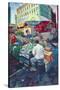 Chinese Vegetable Stall, 2000-Hector McDonnell-Stretched Canvas