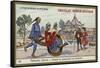 Chinese Vehicles - Women Travelling by Wheelbarrow-null-Framed Stretched Canvas