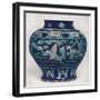 'Chinese Wine-Jar. Ming Period', 1368-1644, (1928)-Unknown-Framed Giclee Print