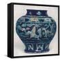 'Chinese Wine-Jar. Ming Period', 1368-1644, (1928)-Unknown-Framed Stretched Canvas