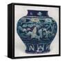 'Chinese Wine-Jar. Ming Period', 1368-1644, (1928)-Unknown-Framed Stretched Canvas
