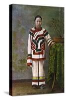 Chinese Woman, Hong Kong, 20th Century-null-Stretched Canvas