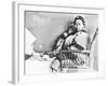 Chinese Woman Showing Her Uncovered Bound Foot Near an European Foot-John Thomson-Framed Giclee Print