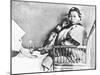 Chinese Woman Showing Her Uncovered Bound Foot Near an European Foot-John Thomson-Mounted Giclee Print
