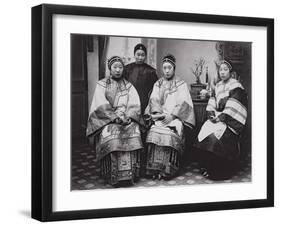 Chinese Women, C.1880-William Saunders-Framed Giclee Print