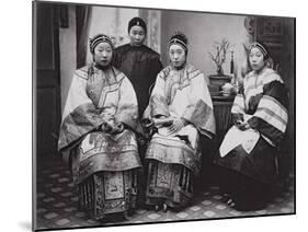 Chinese Women, C.1880-William Saunders-Mounted Giclee Print