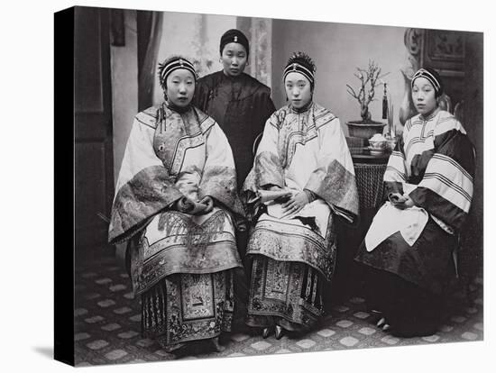Chinese Women, C.1880-William Saunders-Stretched Canvas