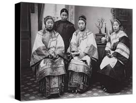 Chinese Women, C.1880-William Saunders-Stretched Canvas