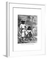 Chinese Workers, Cuba, 19th Century-Pelcoq-Framed Giclee Print