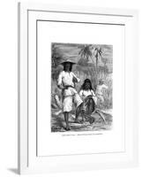 Chinese Workers, Cuba, 19th Century-Pelcoq-Framed Giclee Print