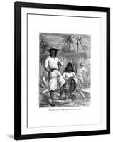 Chinese Workers, Cuba, 19th Century-Pelcoq-Framed Giclee Print