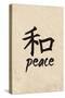 Chinese Writing (Peace)-null-Stretched Canvas