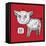 Chinese Zodiac. Animal Astrological Sign. Pig.-Katyau-Framed Stretched Canvas