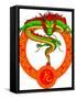 Chinese Zodiac Animal - Dragon-BluezAce-Framed Stretched Canvas