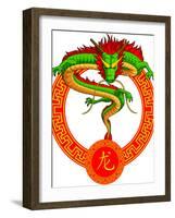 Chinese Zodiac Animal - Dragon-BluezAce-Framed Photographic Print