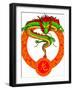 Chinese Zodiac Animal - Dragon-BluezAce-Framed Photographic Print