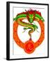 Chinese Zodiac Animal - Dragon-BluezAce-Framed Photographic Print