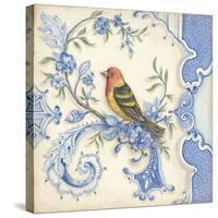 Chinoiserie Aviary I-Kate McRostie-Stretched Canvas