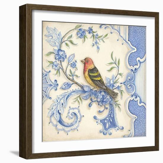 Chinoiserie Aviary I-Kate McRostie-Framed Art Print