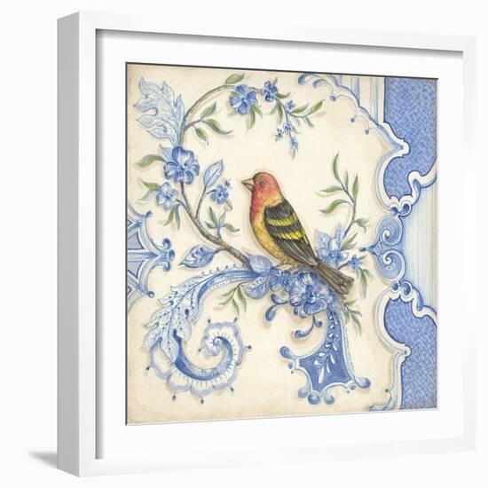 Chinoiserie Aviary I-Kate McRostie-Framed Art Print