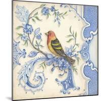 Chinoiserie Aviary I-Kate McRostie-Mounted Art Print