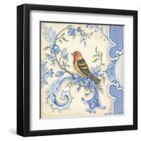 Chinoiserie Aviary I-Kate McRostie-Framed Art Print