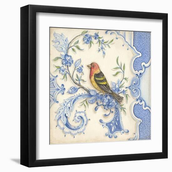 Chinoiserie Aviary I-Kate McRostie-Framed Art Print