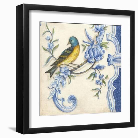 Chinoiserie Aviary II-Kate McRostie-Framed Art Print