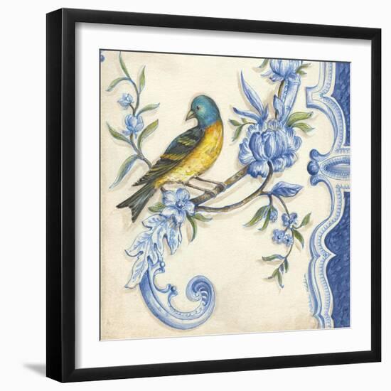 Chinoiserie Aviary II-Kate McRostie-Framed Art Print