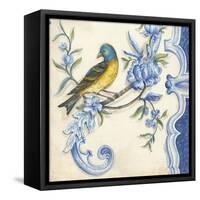 Chinoiserie Aviary II-Kate McRostie-Framed Stretched Canvas