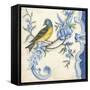 Chinoiserie Aviary II-Kate McRostie-Framed Stretched Canvas