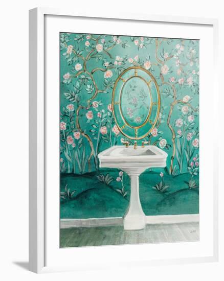 Chinoiserie Bath I-Julia Purinton-Framed Art Print