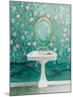 Chinoiserie Bath I-Julia Purinton-Mounted Art Print