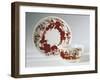Chinoiserie Decorated Cup and Saucer, Porcelain, 1760-1765-null-Framed Giclee Print