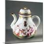 Chinoiserie Decoration Teapot-null-Mounted Giclee Print