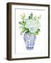 Chinoiserie Hydrangea I-Mercedes Lopez Charro-Framed Art Print