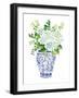 Chinoiserie Hydrangea I-Mercedes Lopez Charro-Framed Art Print