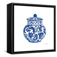 Chinoiserie II-Farida Zaman-Framed Stretched Canvas